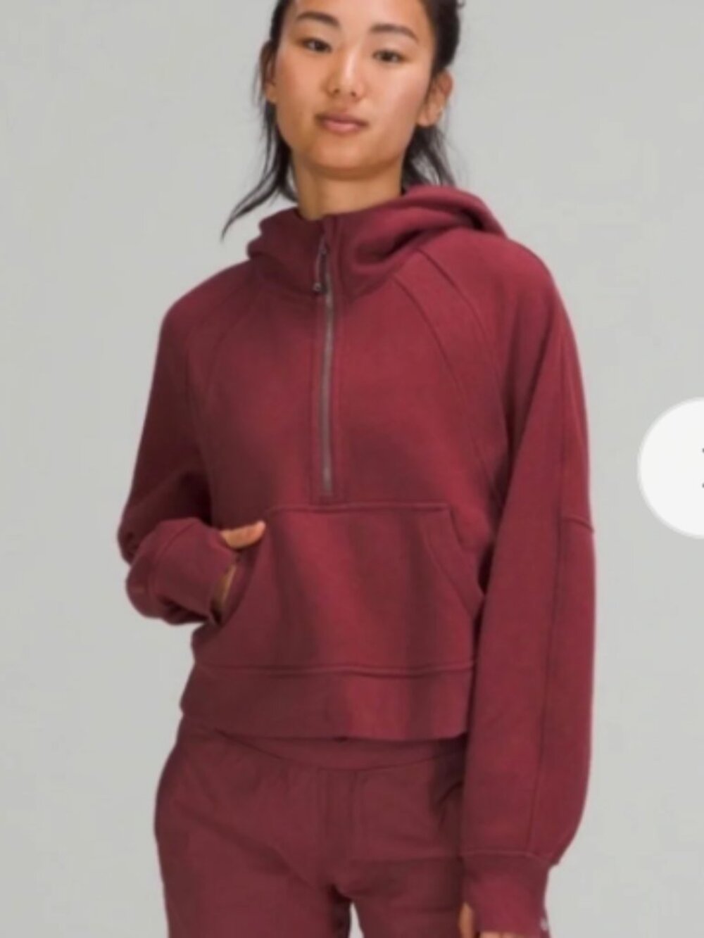 NWOT Lululemon Scuba Half-zip Sweathshirt XS/S